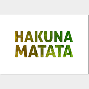 Hakuna Matata Inspired Silhouette Posters and Art